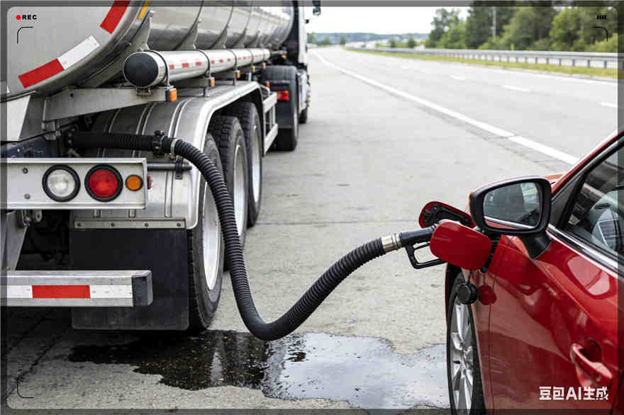 信丰汽车救援送水案例